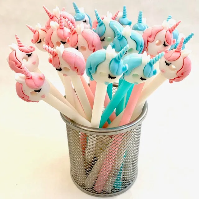 X 22285 UNICORN DONUT GEL PEN-DISCONTINUED