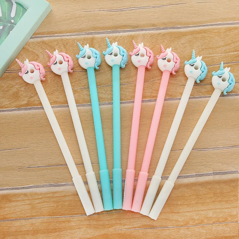 X 22285 UNICORN DONUT GEL PEN-DISCONTINUED