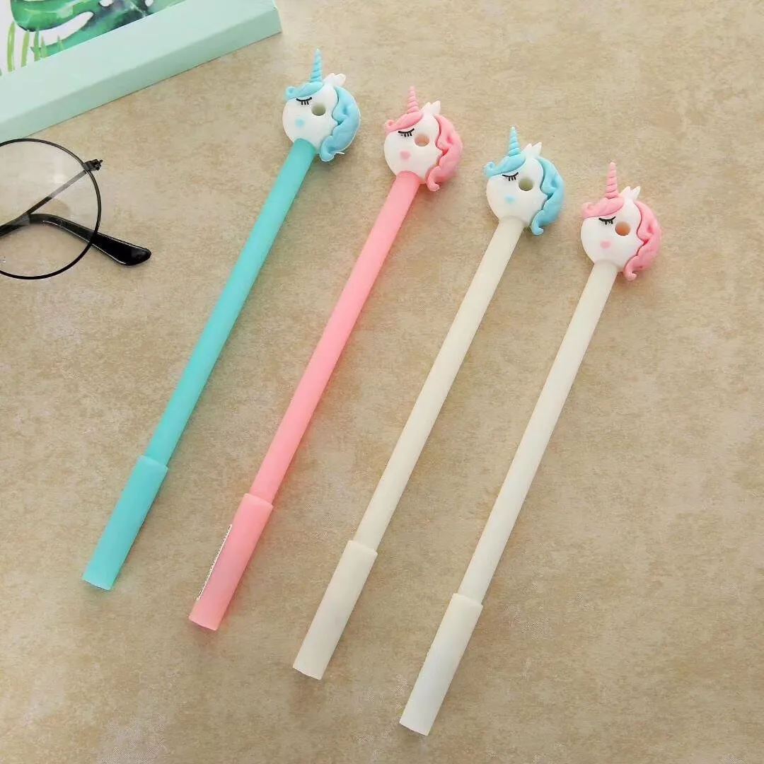 X 22285 UNICORN DONUT GEL PEN-DISCONTINUED