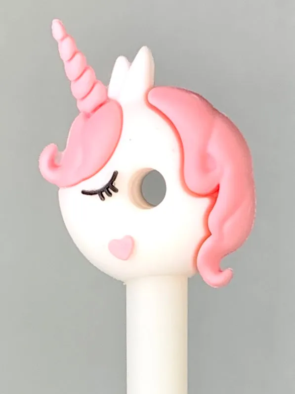 X 22285 UNICORN DONUT GEL PEN-DISCONTINUED