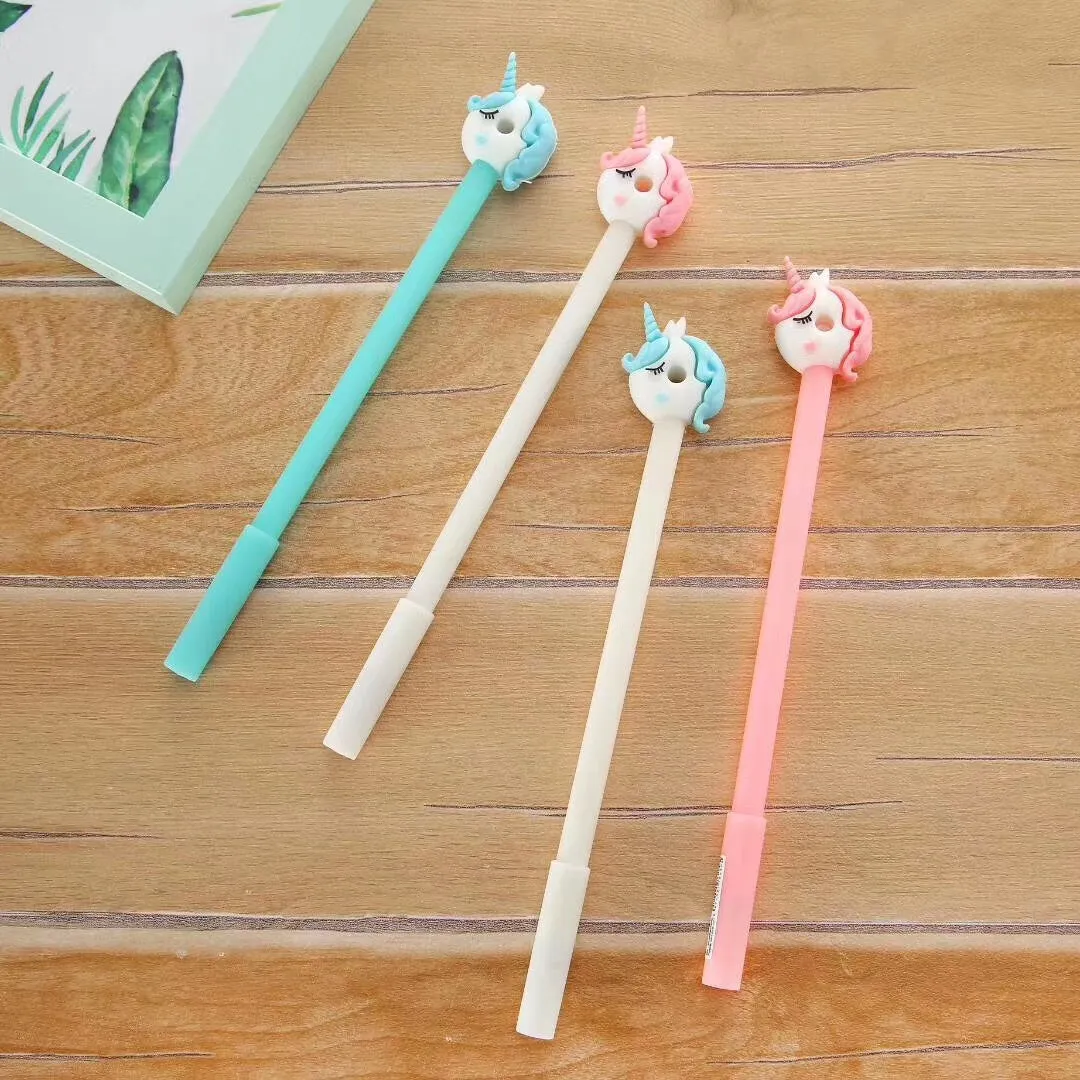 X 22285 UNICORN DONUT GEL PEN-DISCONTINUED