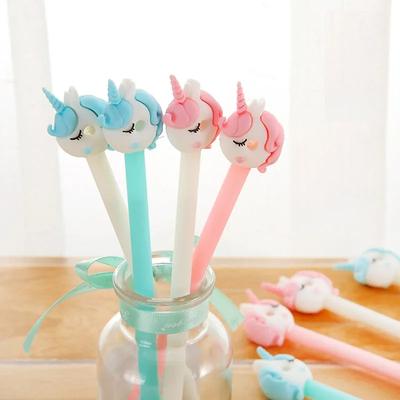 X 22285 UNICORN DONUT GEL PEN-DISCONTINUED