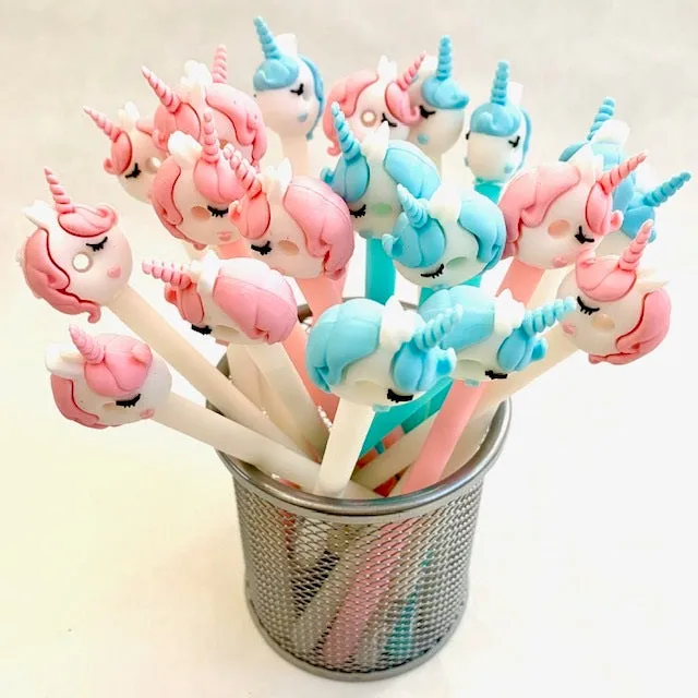 X 22285 UNICORN DONUT GEL PEN-DISCONTINUED