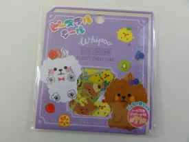 z Cute Kawaii Mind Wave Whipoo Dog Puppies Stickers Flake Sack