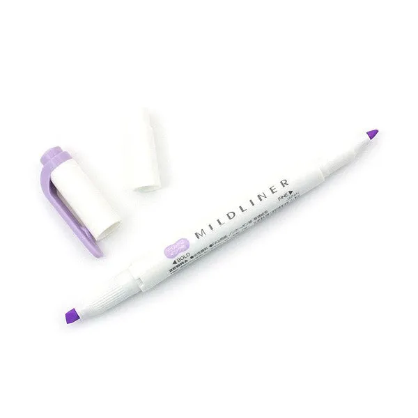 Zebra Mildliner Double-Sided Highlighter - 25 Colours