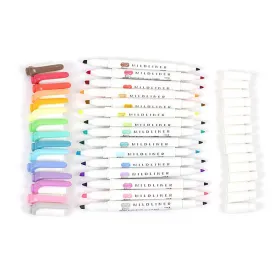 Zebra Mildliner Double-Sided Highlighter - 25 Colours