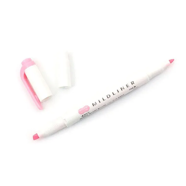 Zebra Mildliner Double-Sided Highlighter - 25 Colours